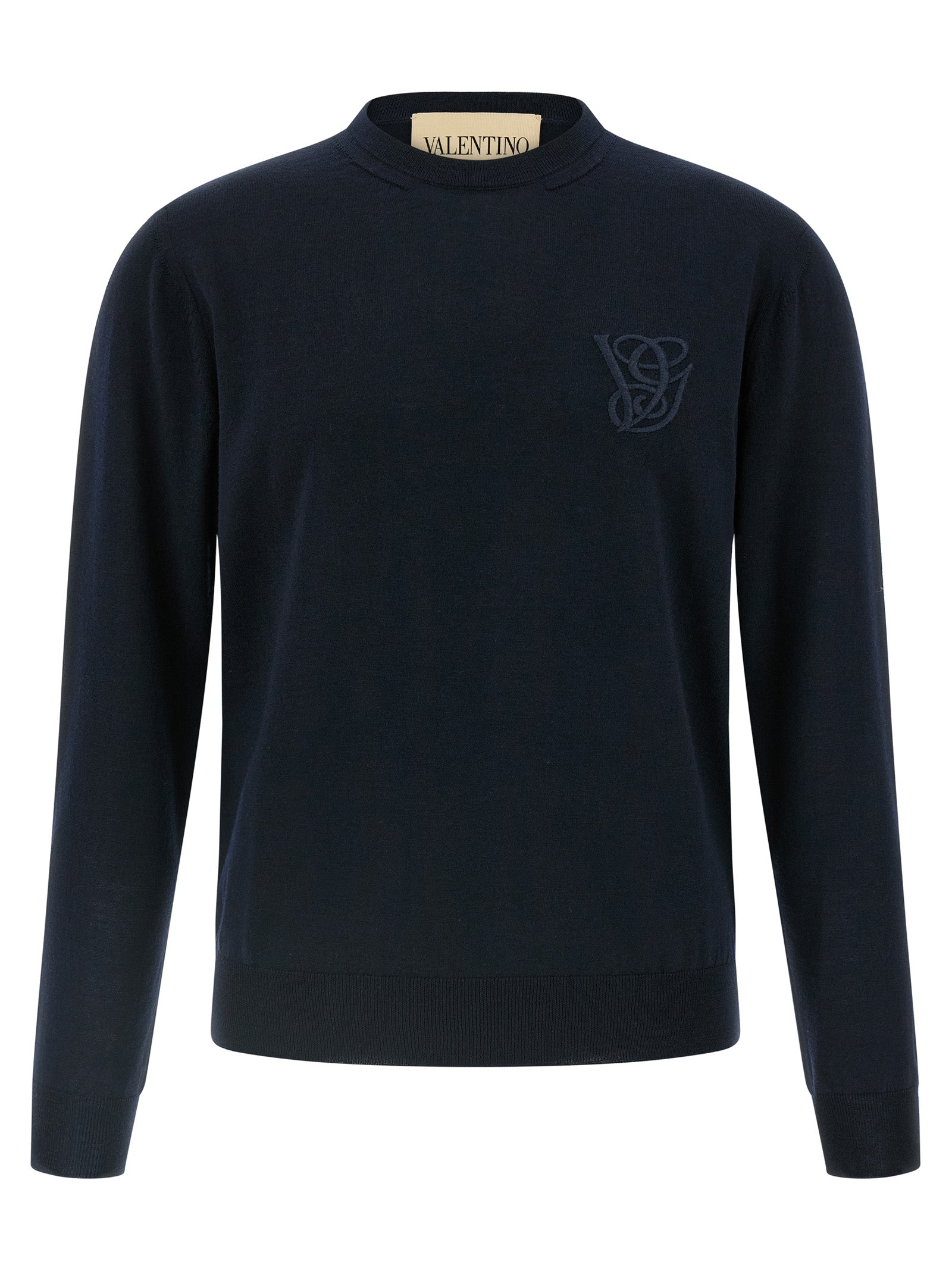 Valentino Garavani Logo Embroidery Sweater