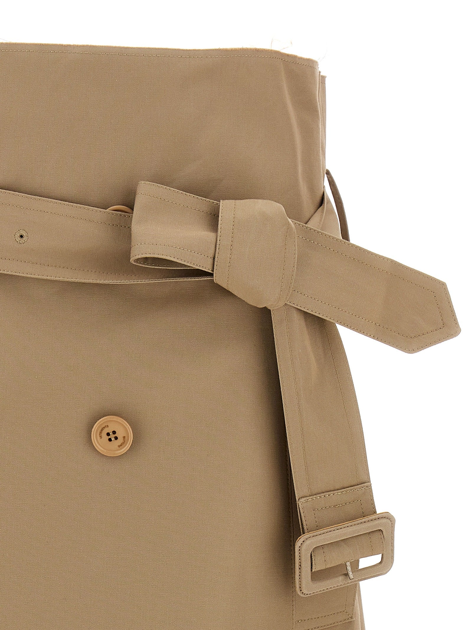 Vetements Deconstructed Trenchcoat Skirt