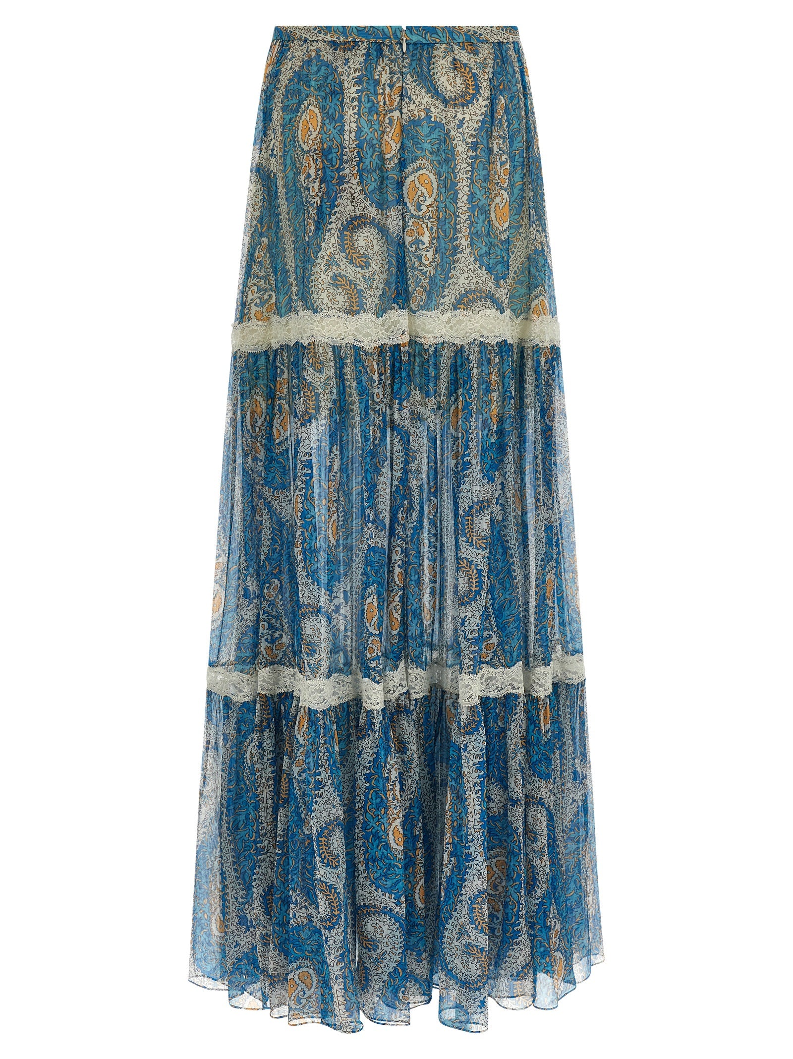 Etro Lace Insert Skirt