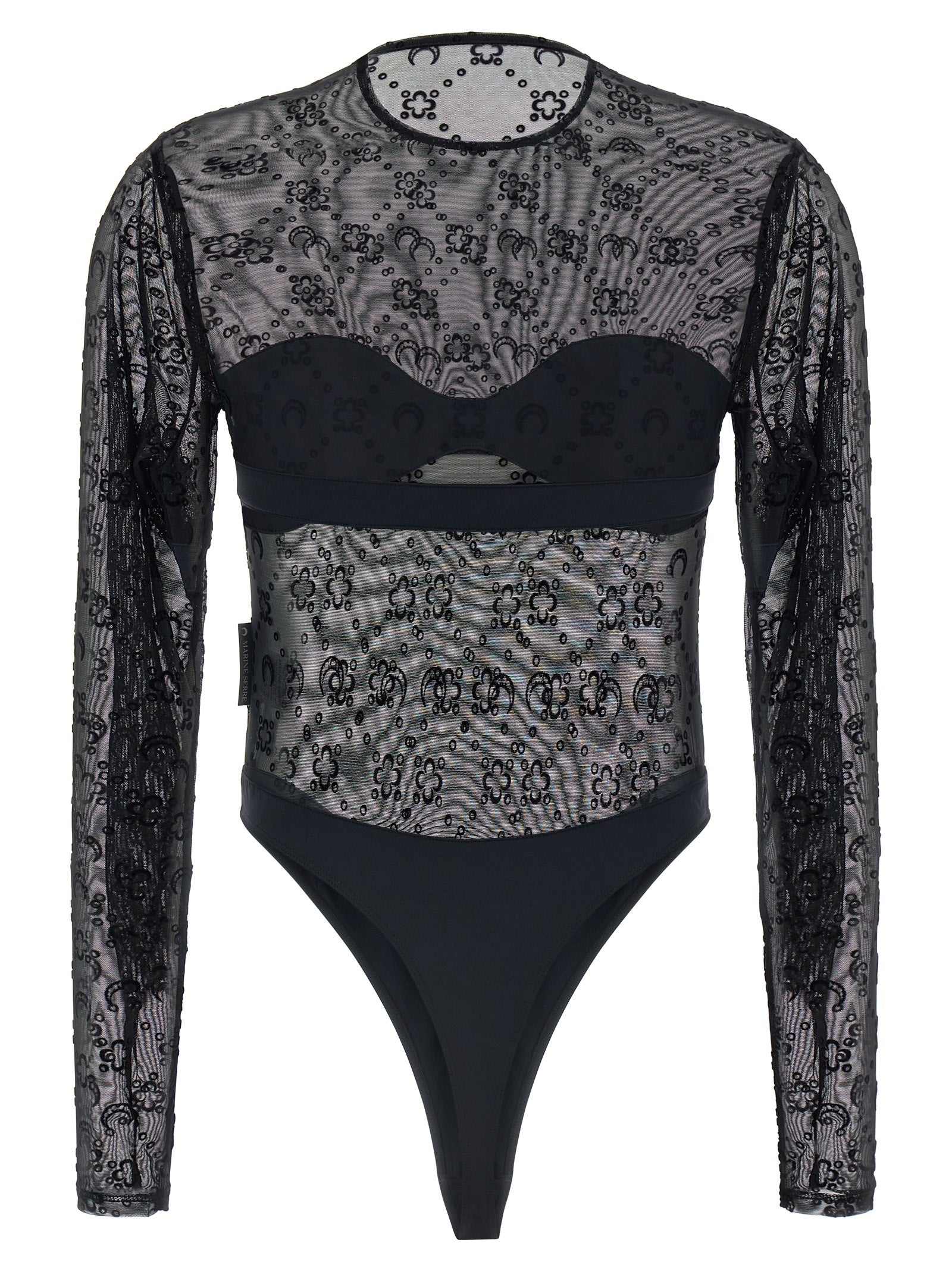 Marine Serre Moonogram Bodysuit