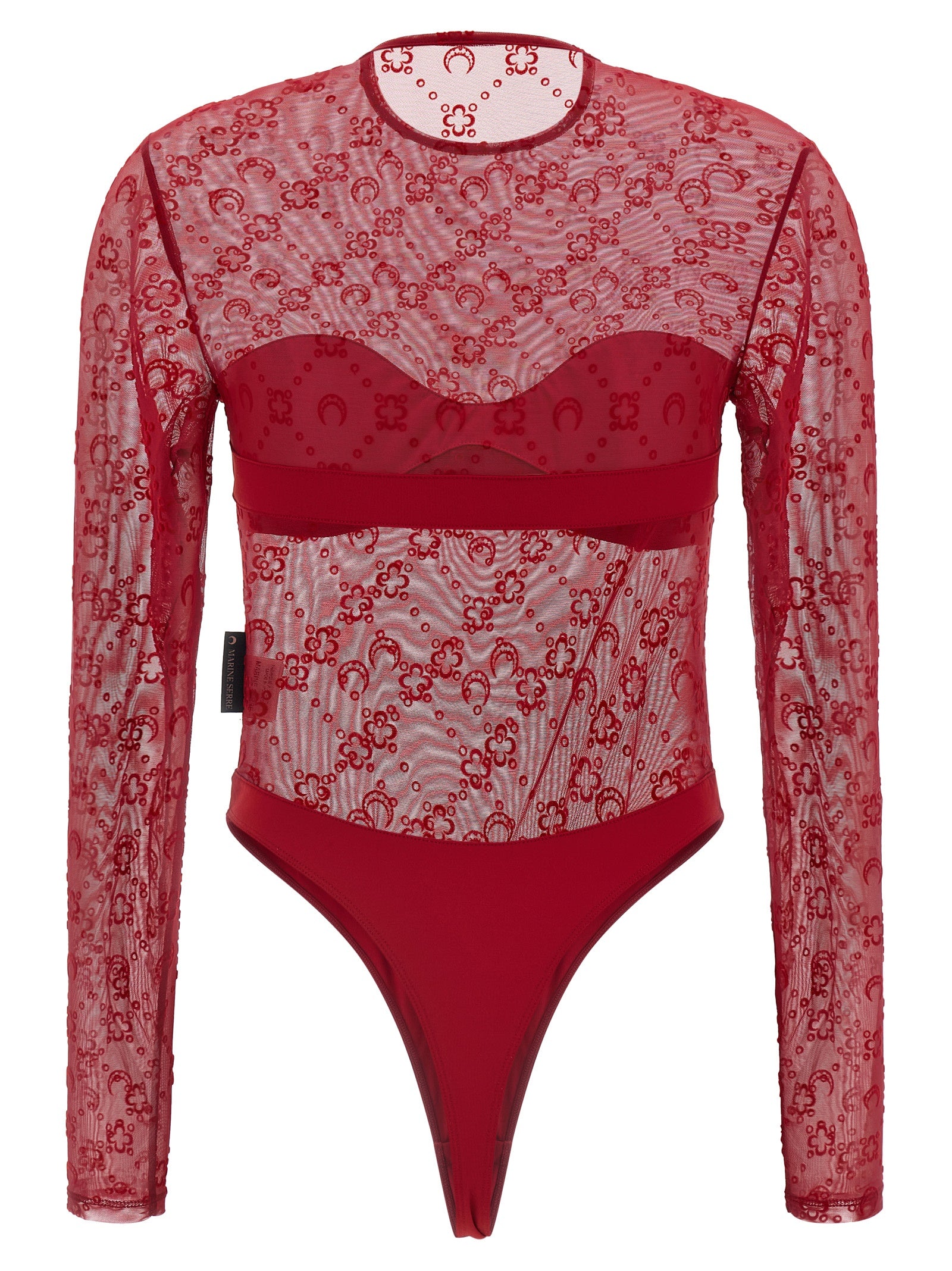Marine Serre Moonogram Bodysuit