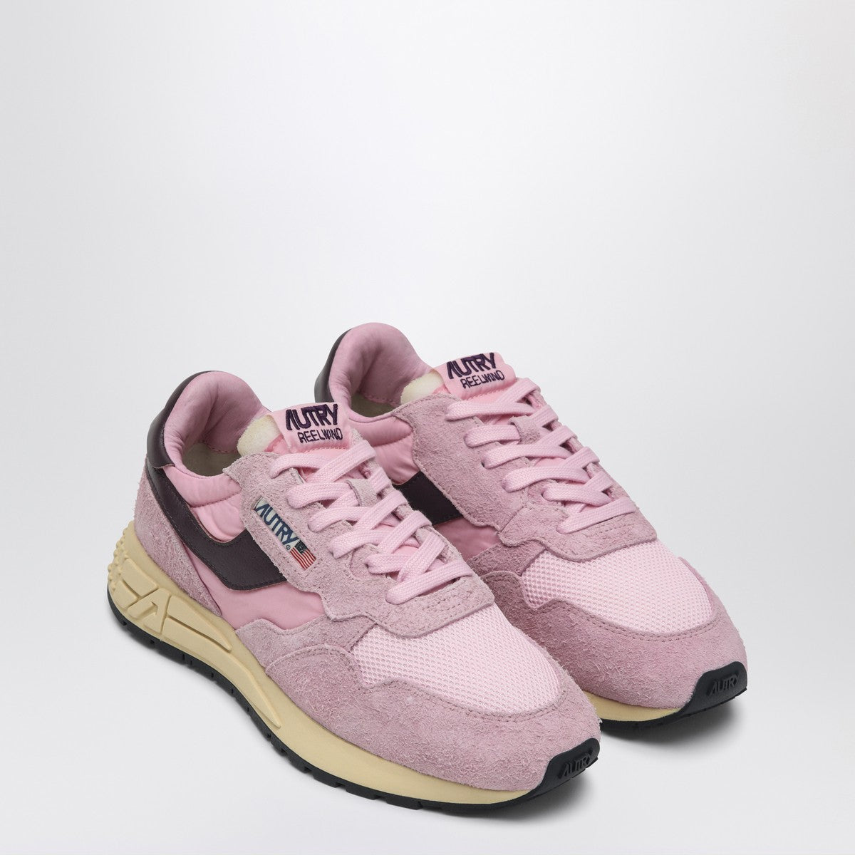 AUTRY Sneakers Reelwind Low pink/burgundy
